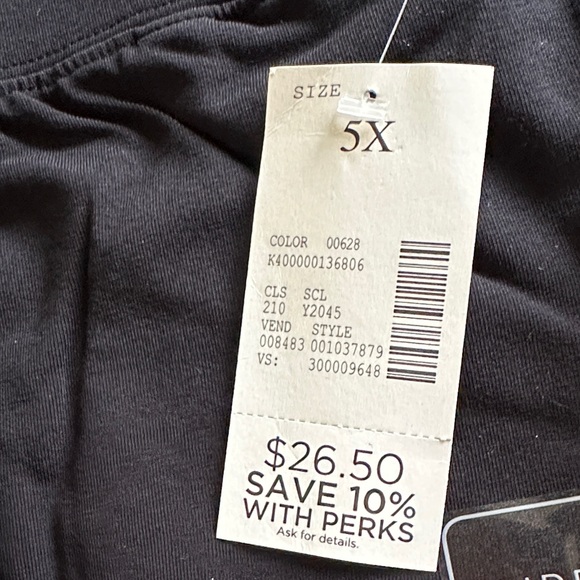 Catherines Black Leggings - Picture 4 of 6